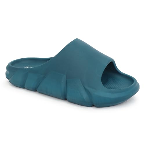 Image of Hygear Men's Warrior EVA Slides | Ultra Soft Cushion | Lightweight | Waterproof | Stylish |Anti-Skid | Comfortable Everyday Slides for Men