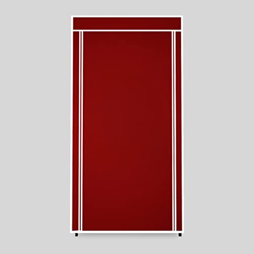 Image of YouCopia Shoe Rack for Home Non Woven Fabric - DIY Multipurpose Shoe Rack Organizer, 9-Layer Shoe Rack for Home -Shelf with Dustproof Door Entryway for Heels /Slippers /Boots (Maroon, 6-Layer)
