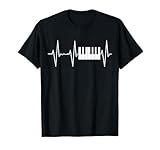Photo Gallery tastiera per pianoforte vintage heartbeat jazz puls pianisti musicista maglietta Photo Gallery tastiera per pianoforte vintage heartbeat jazz puls pianisti musicista maglietta