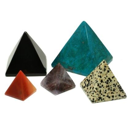 CrystalAge Rose Quartz Pyramid - Mini (~25mm)