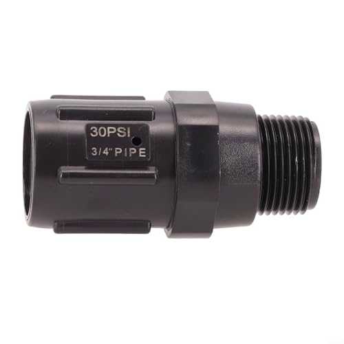 Fauhapyway Réducteur de pression d'irrigation goutte à goutte de 1,9 cm 30 PSI Régulateur de valve de contrôle du débit d'eau pour système d'arrosage agricole