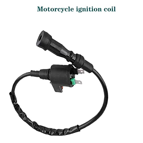 Lelukee Bobine d'allumage de moteur pour GY6 Bobine d'allumage de moto pour GY6 50cc 125cc 150CC Bobine d'allumage de bougie d'allumage haute tension basse tension pour moto - Image 5