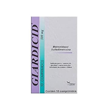 Giardicid 500mg 10 comprimidos Cepav