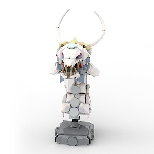 Dragon Head Building Blocks Set, Dragon Toys Model Kit Fire Dragon Building Blocks Toys, Animal Bone Fossil Model Toys For Boys, Teen Adult Gift Toys And Building Blocks Collectors (648 Pieces) #TOP3