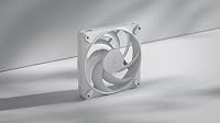 Fractal Design Momentum 12 - Leiser PC-Gehäuselüfter - 120 mm - Flüssigkristallpolymer (LCP) Flügel - Fluiddynamisches Lager (FDB) - PWM-Steuerung - Kühlleistung - Leistungsstarker Luftstrom - Weiß – Ansicht 5