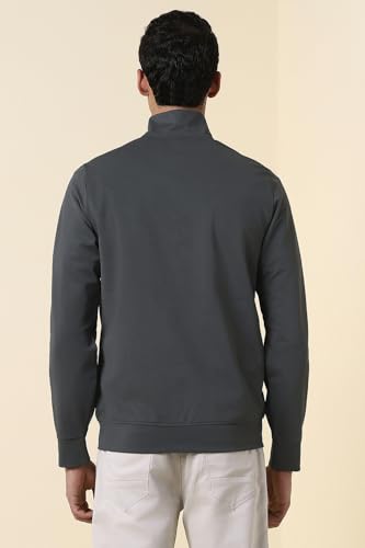 Image of Allen Solly Mens Cotton Blend Standard Length Jacket