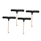 MUSISALY 4 Uds Tensor De Cordones Patines Artísticos Cordones De Zapatos Resortes De Tensión Herramienta De Trampolín para Resortes Tensor De Cordón De Zapato Herramienta De Anclaje De