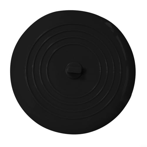 The Solution 5 tapones de silicona antifugas para todas tus necesidades de drenaje (negro)