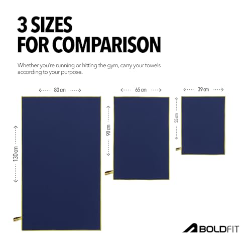 Image of Boldfit Microfiber Gym Towel for Men & Women Ultra Soft for Face Thin Quick Drying Lightweight Towel for Gym, Spa, Swimming, Sweat Absorbent for Men & Women Ultra Super Soft Lightweight Quick Drying