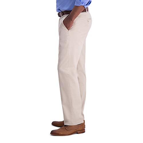 Image of Haggar Men's Classic Fit Iron Free Premium Khaki Casual Pant