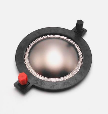 2Pcs Replacement Titanium Diaphragm Voice Coil Compatible with B&C DE75TN, DE750TN, DE82, DE82TN, DE85TN, Horn Driver 8 Ohms