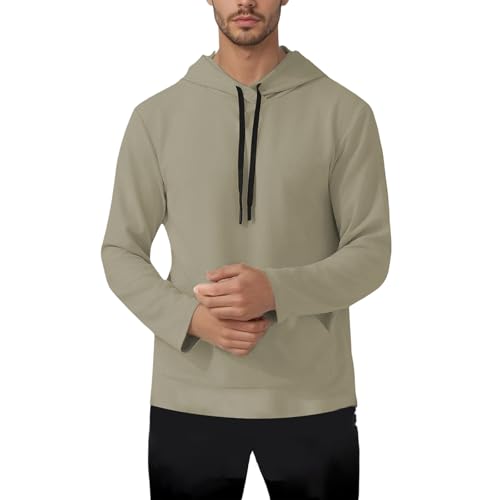 Sweat à capuche homme en polaire chaud contre le froid de mi-saison