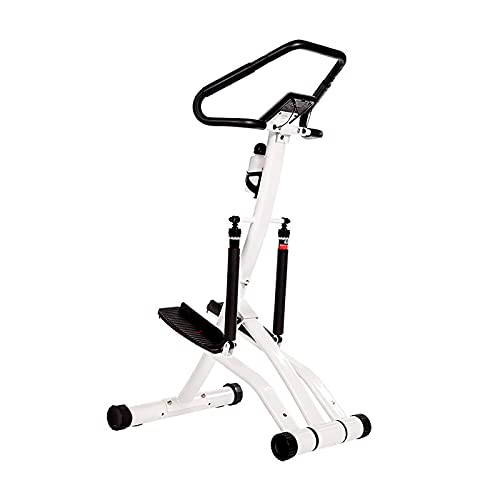 Home Gym Step Machine Fitness Stepper Mute Armrest Multi-Function Stair Stepper Indoor Cardio Sliming Fitness Equipment for Beginners and Advanced Users