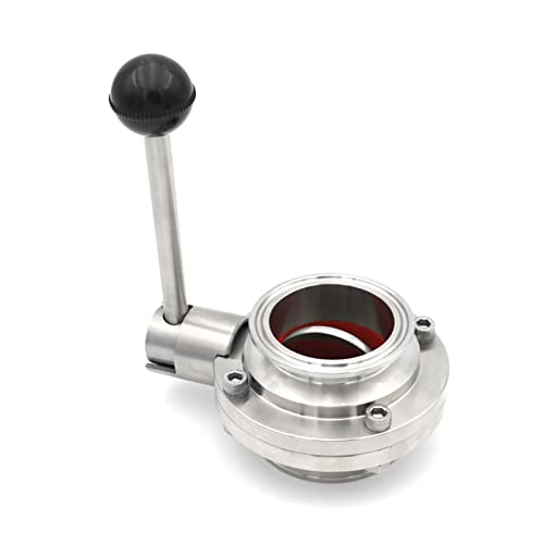 Vanne 2 Pouces Acier Inoxydable pour Circuit de Fluide et Brassage Tri-clamp - 3