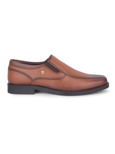 Image of Liberty Fortune Black & Tan Slip-On Moccasin Shoes for Men