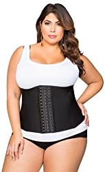 WaistShaperz 9 Steel Bone Waist Trainer - Black - XS