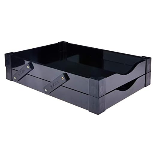 Caixa de Correspondência Dupla, Mdf Black Piano (Cantoneira Black) - Souza & Cia (Ref: 3480)