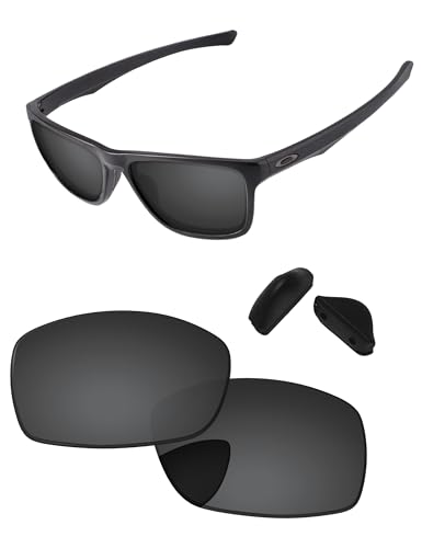 Image of Replacement Lenses & Nose Pieces for Oakley Holston OO9334 Sunglass - Precision Fit, UV Block & Impact Resistant