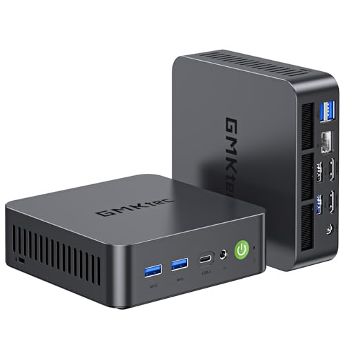 Image of GMKtec Mini PC K17 with Intel Core Ultra 226V (97TOPS) Intel Arc 130V | 16GB Samsung LPDDR5X 8533 MT /s 512GB PCIe 4.0 SSD, i226V 2.5G RJ45 / WiF6E BT5.2 / USB4.0 Mini Gaming Computer