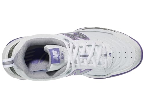 New Balance New Balance womens 806 V1 Tennis Shoe, White, 8.5 US