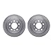 Dynamic Friction Company Rear Brake Rotors 6002-27020