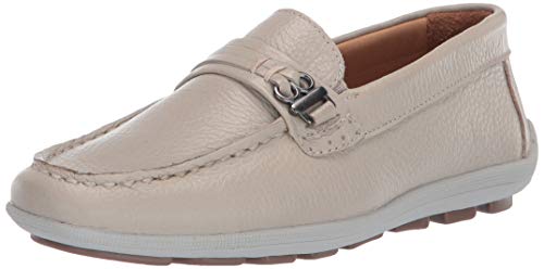 Image of Driver Club USA Kids' Kids Boys /Girls Genuine Leather Driving Loafer with Rope Anchor Detail