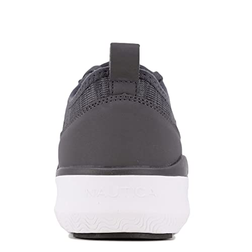 Nautica Men's Knit Sneaker Athletic Shoe Breathable Lightweight Fashion Trainers-Weiton-Grey-Size-9 #TOP2