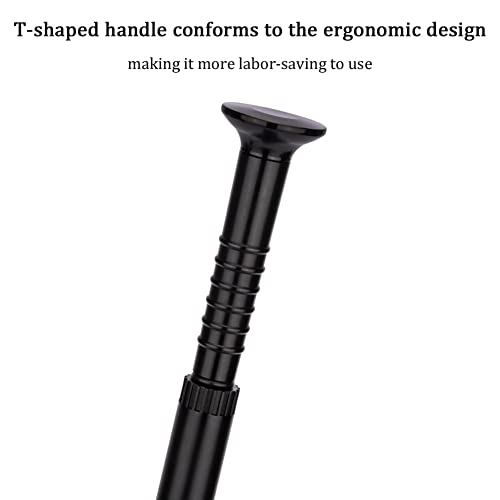 Bomba de ar para bicicleta 300PSI Bomba de choque para bicicleta MTB de alta pressão com medidor de