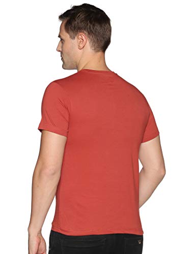 Image of Dollar Cotton Rich Fabric Solid Men's T-Shirt | Chest Logo Branding | Wide Array of Attractive Colours