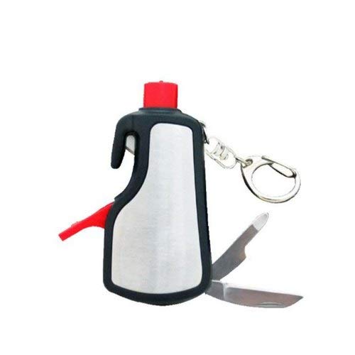 House of Gifts 6 in 1 Keychain with Glass Window Breaker & LED Torch-image-35