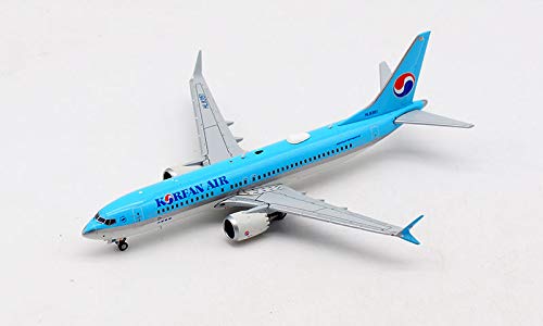 JC Wings Korean Air for Boeing B737-8MAX HL8351 1/400 diecast Model Aircraft
