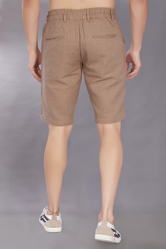 Image of DIVISIVE Men's Relaxed Fit Cotton Linen Blend Shorts