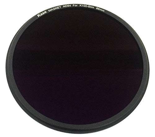 Filtro magnético ND64 Kase K8 captura el efecto seda en ríos y playas