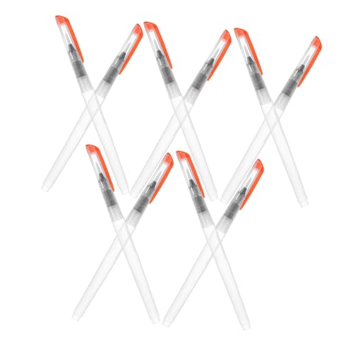 ARTSEWPLY 10個 収納可能な水筆ペン 耐久プラスチック製 筆圧 絵画やイ ジャーナリングに 初心者向け多用途水彩画用具