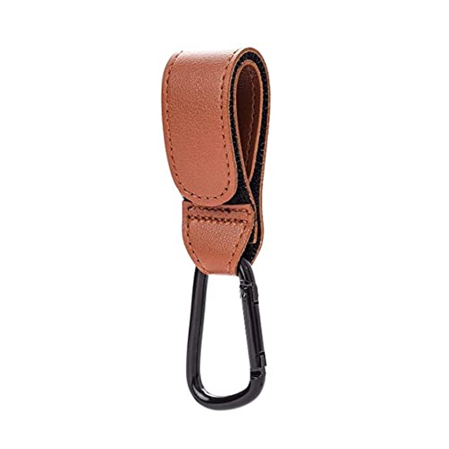 1 Stück Kinderwagen Haken Taschenhalter Kinderwagen Leder Style Klettverschluss Haken Kinderwagen Haken