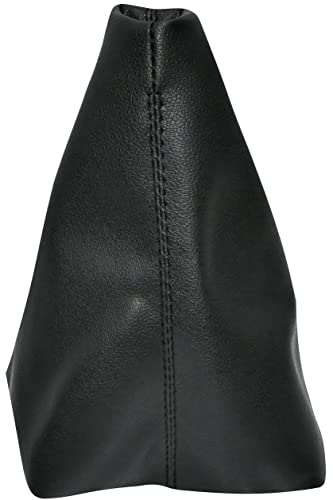 AERZETIX - C58776 - Soufflet de levier de vitesse - compatible avec Peugeot 208 I de 2012 à 2019 - couleur: noir - en cuir synthétique