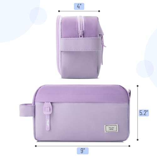 Image of Mr. Pen Large Capacity Pencil Pouches and Bags - Mint Green School