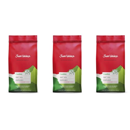 Café en grano tostado oscuro 16Oz Juan Valdez pack 3 miniatura 1