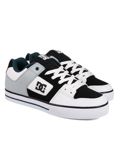[DC Shoes] �X�P�[�g�V���[�Y Pure �����Y �z���C�g/�u���b�N/�e�B�[���B 28.5 cm