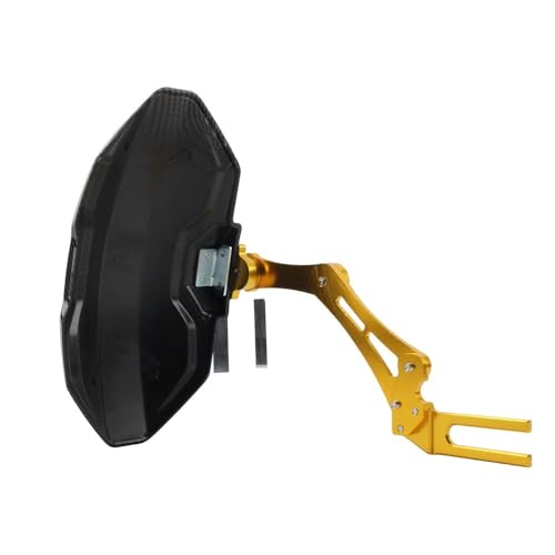 Garde-boue de motocross universel en carbone doré avec roue réglable pour moto