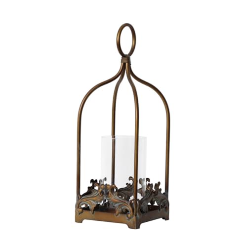 Cabilock 1pc Hanging Candle Stick Halloween Lights Wedding Decor Christmas Decor Table Top Decor Ramadan Mubarak Candle Lantern Hanging Candlestick Home Decoration Candle Holders Household