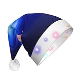 Photo Gallery jaoxer cappello natalizio con palla da basket a led, per adulti, per feste di capodanno, berretto caldo in peluche di babbo natale Photo Gallery jaoxer cappello natalizio con palla da basket a led, per adulti, per feste di capodanno, berretto caldo in peluche di babbo natale
