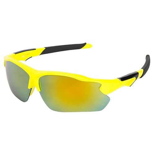 Image of Zynic Men's Stylish Sports Sunglasses with Case| UV400 Protection Classic Wrap Around Googles |Sports Shades for Driving,Cyclining Outdoor & Travel