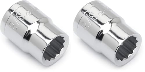 Image of Crescent 3 /8 inch Drive 12 Point Standard SAE Socket 3 /8 inch - CDS25N (Pack of 2)