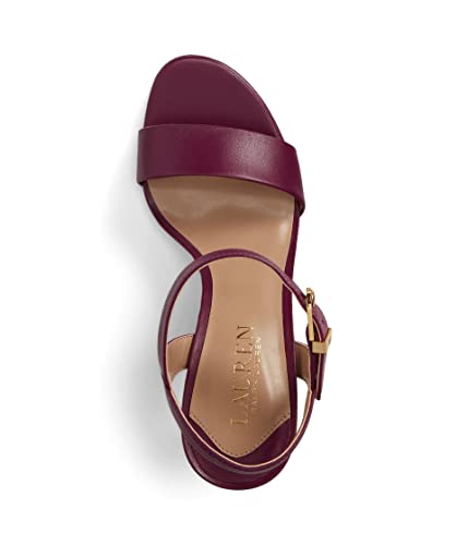 Image of Lauren Ralph Lauren Gwen Nappa Leather Sandals