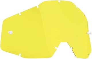 Fmf Lente de repuesto para gafas PowerBomb/PowerCore, antivaho, color amarillo