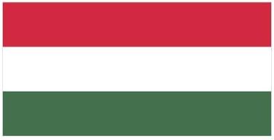 Hungarian Flag Sticker Decal Vinyl Made in USA