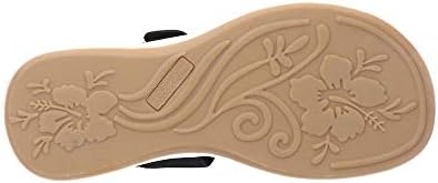 Easy Street Women's Sport Slide Sandal, Black, 7 Wide | Image 2