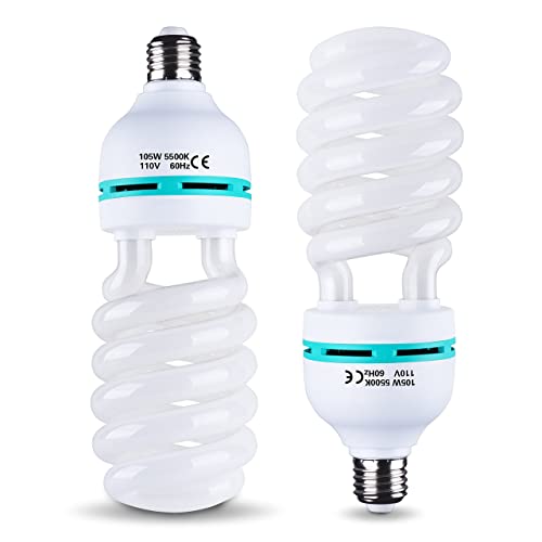 EMART Full Spectrum Light Bulb, 105W CFL Light...