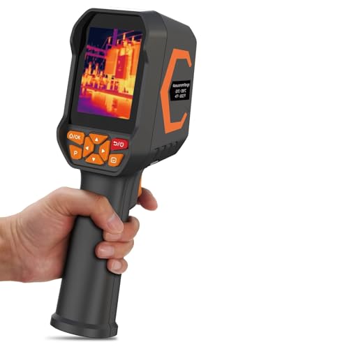 Thermal Camera Thermal Camera - Temperature Imager 200,000 Pixels with 256 X 192 Resolution 25Hz, 8G Image Storage Measure Handheld miniatura 1